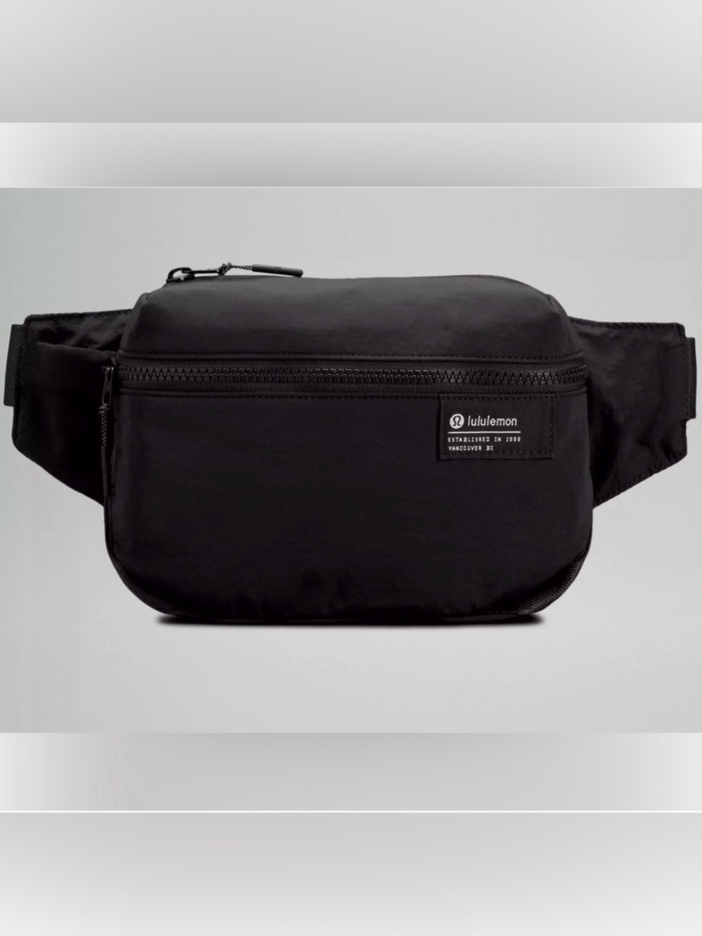 Lululemon Black Clean Lines Belt Bag 2L